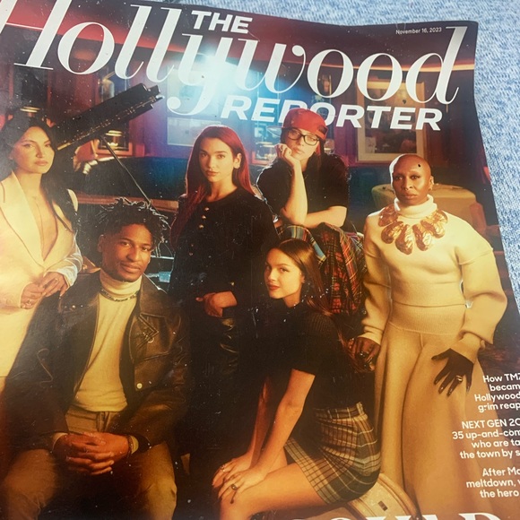 The Hollywood Reporter The Hit Squad musicians Jon Batiste + collectible Barbie - Picture 1 of 4